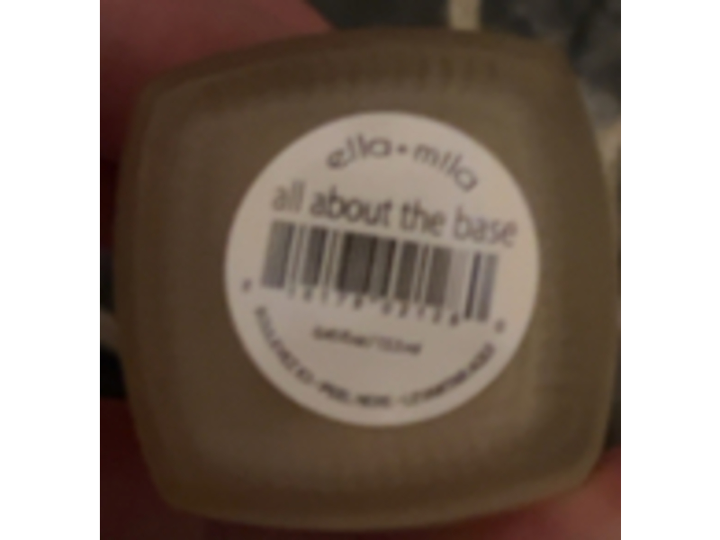 Ella+Mila Base Coat, All About the Base, 0.45 fl oz/13.3 mL