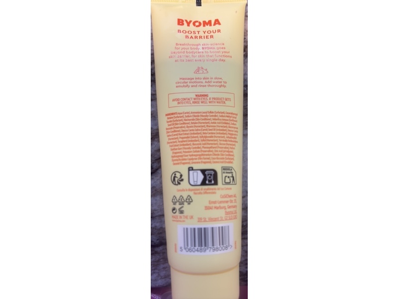 Byoma Brightening Body Wash, 3.38 fl oz/100 mL