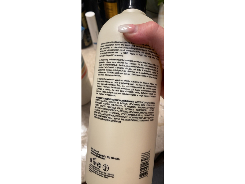 Zotos Professional Quantum Moisturizing Shampoo, 33.8 fl oz/1 L