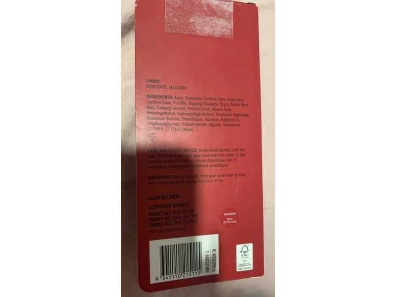 OXX Cosmetics Extra Length Sooo Extra Lashes Mascara, Black, 14 mL