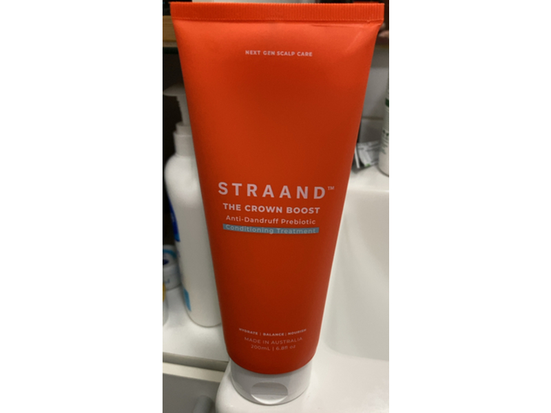 Straand The Crown Boost Anti-Dandruff Prebiotic Conditioning Treatment, 6.8 fl oz/200 mL