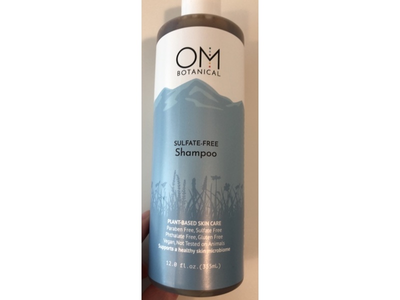 OM Botanical Sulfate-Free Shampoo, 12 fl oz/355 mL