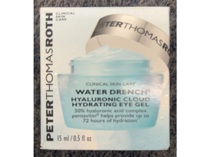 Peter Thomas Roth Water Drench Hyaluronic Cloud Hydrating Eye Gel, 0.5 fl oz (15 mL)