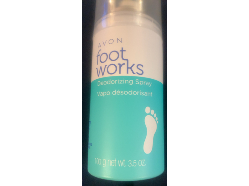 Avon Foot Works Deodorizing Spray, 3.5 oz