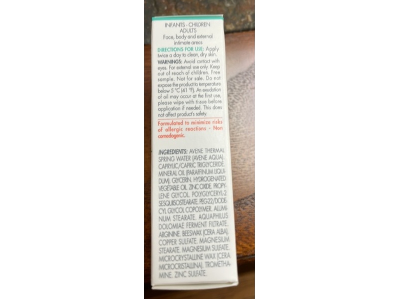 Avene Cicalfate+ Restorative Protecting Cream, 0.1 fl oz/5 mL