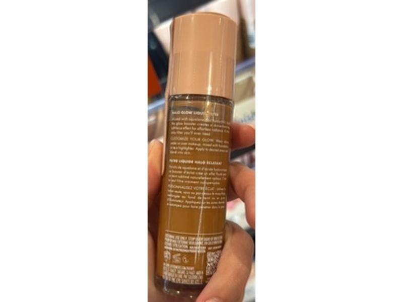 Elf Halo Glow Liquid Filter Glow Booster, 5.5 Medium/Tan, 1.06 fl oz/31.5 mL
