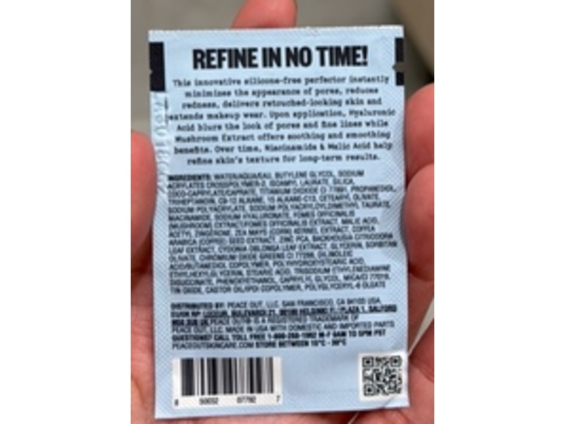 Peace Out Instant Pore Perfector, 0.07 oz/2 g