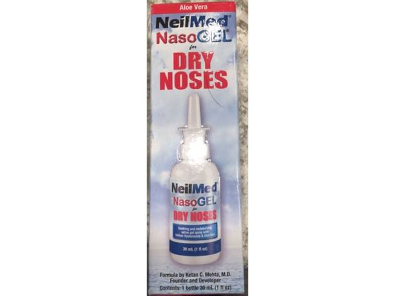 NeilMed Nasogel for Dry Noses, Aloe Vera, 1 fl oz/30 mL