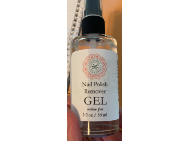 Honeybee Gardens Nail Polish Remover Gel, 2 fl oz/59 mL