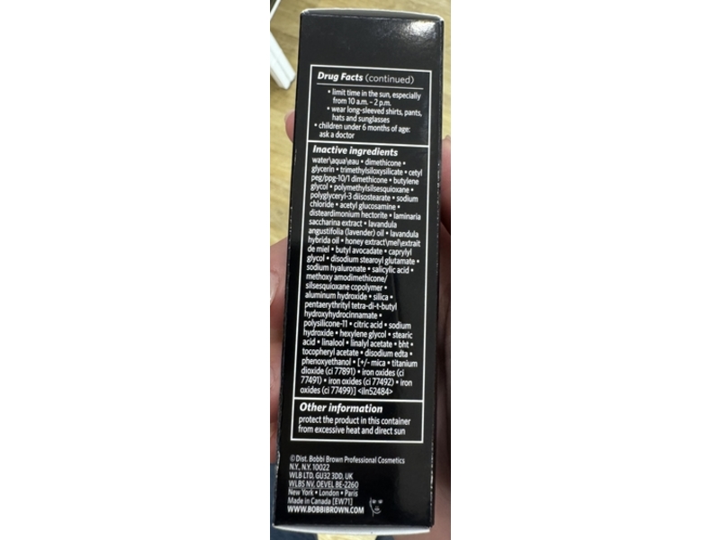 Bobbi Brown Weightless Skin Foundation, SPF 15, Warm Beige, 1 fl oz/30 mL