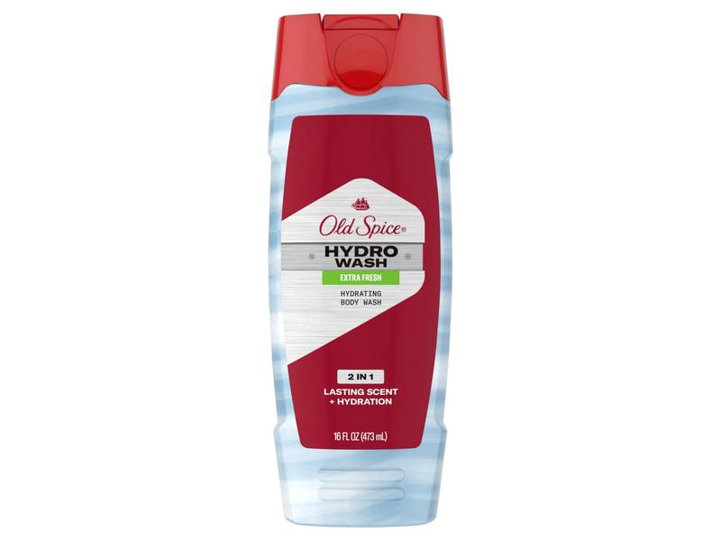 Old Spice Hydro Wash Extra Fresh Hydrating Body Wash, 16 fl oz