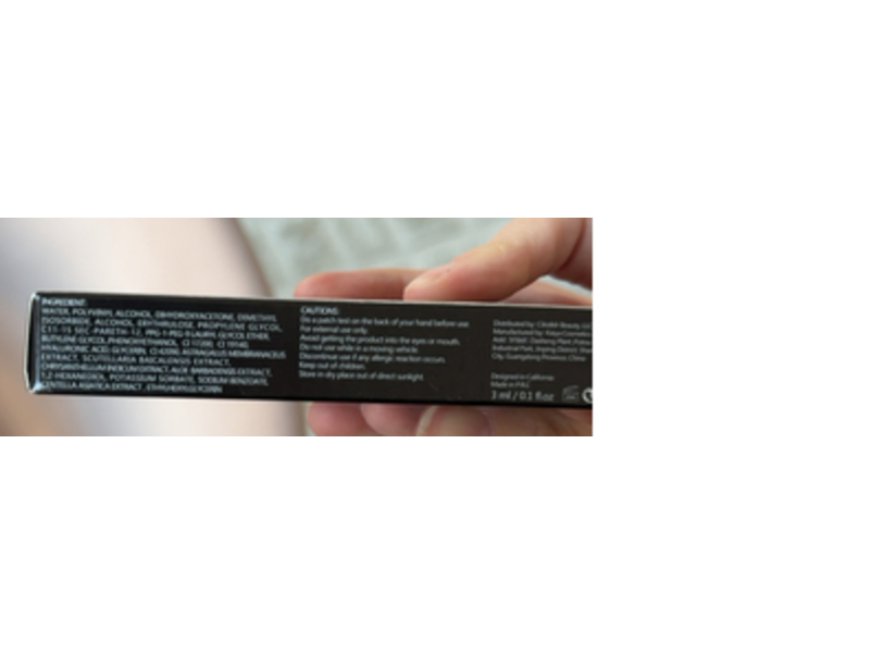 Cilrofelr Easy Peel Off & Tint Tattoo Eyebrow Gel, Warm Brown, 0.1 fl oz/3 mL, Pack Of 2