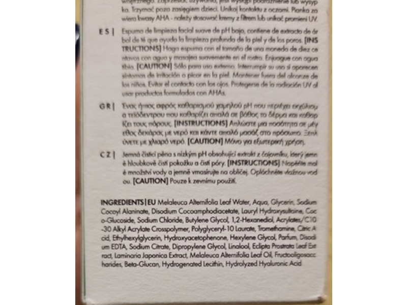 Dr.Ceuracle Tea Tree Purifine Cleansing Foam, 5.07 fl oz/150 mL