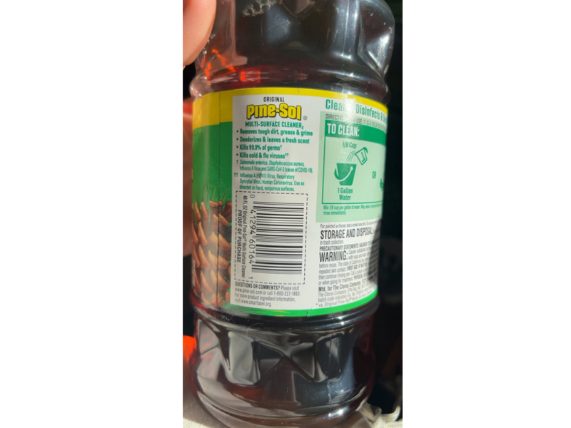 Pine Sol Multi-Surface Cleaner, Original, 40 fl oz/1.18 L