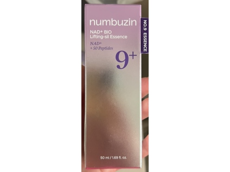 Numbuzin No.9 NAD+ BIO Lifting-sil Essence, 1.69 fl oz/50 mL