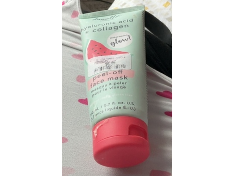 Danielle Peel Off Face Mask, Hyaluronic Acid + Collagen, 5.7 fl oz/150 mL