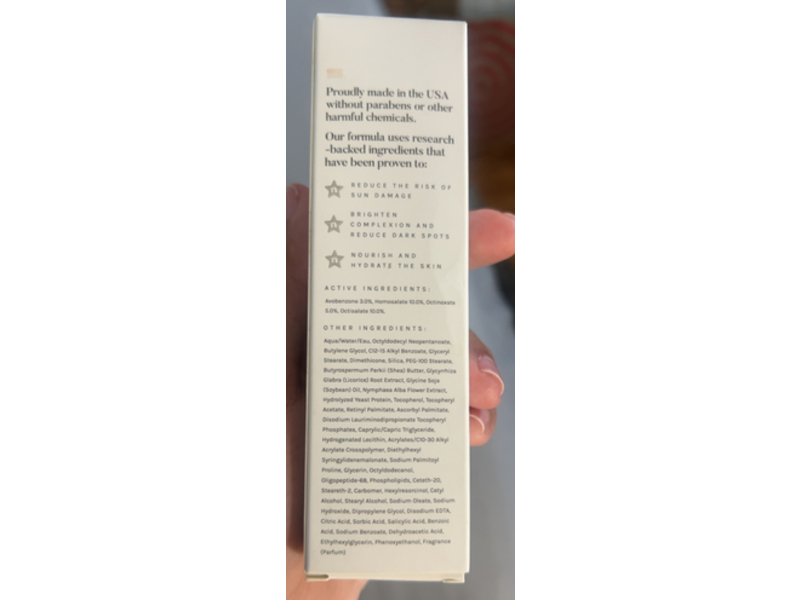 Nimi Brightening Daily Protection Sunscreen, 1.7 fl oz/50 mL