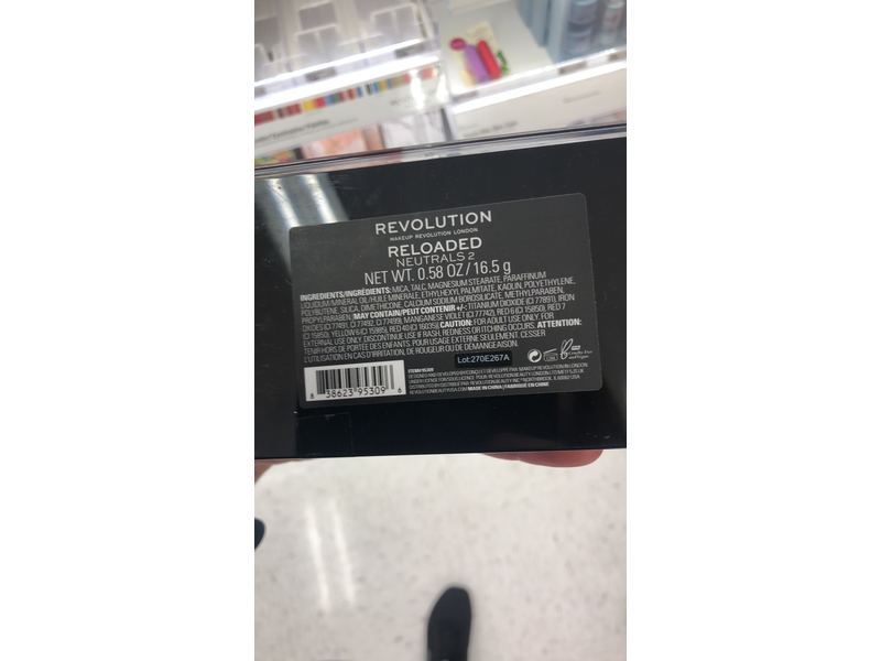 Makeup Revolution Reloaded Eyeshadow Palette, Iconic Newtrals 2, 0.58 oz/16.5 g