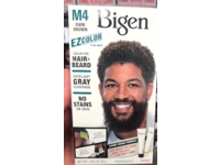 Bigen Ez Hair & Beard Permanent Color, M4 Dark Brown, 2.82 oz/80 g, 3 Pack - thumbnail 2