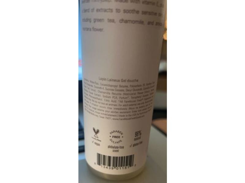 FarmHouse Fresh Fluffy Bunny Body Wash, Lavender Mint, 8.4 fl oz