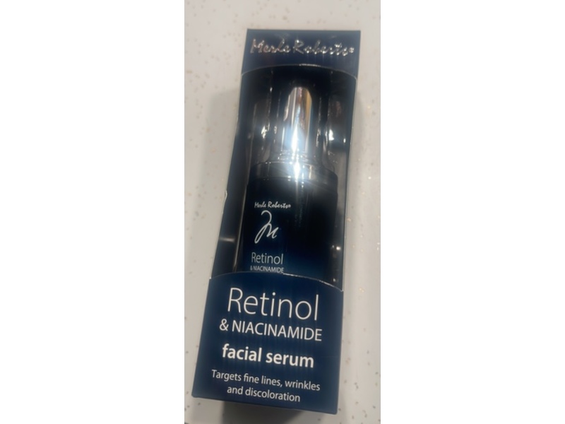 Merla Roberts Facial Serum, Retinol & Niacinamide, 1 oz/30 mL
