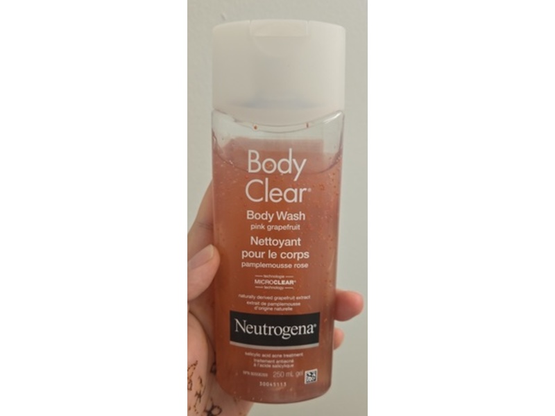 Neutrogena Body Clear Body Wash, Pink Grapefruit, 250 mL