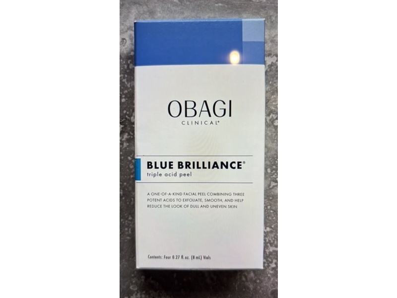 Obagi Clinical Blue Brilliance Triple Acid Peel, 0.27 fl oz/8 mL