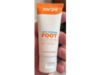 Carpe Sweat Absorbing Foot Lotion, 1.35 fl oz/40 mL - Image 3