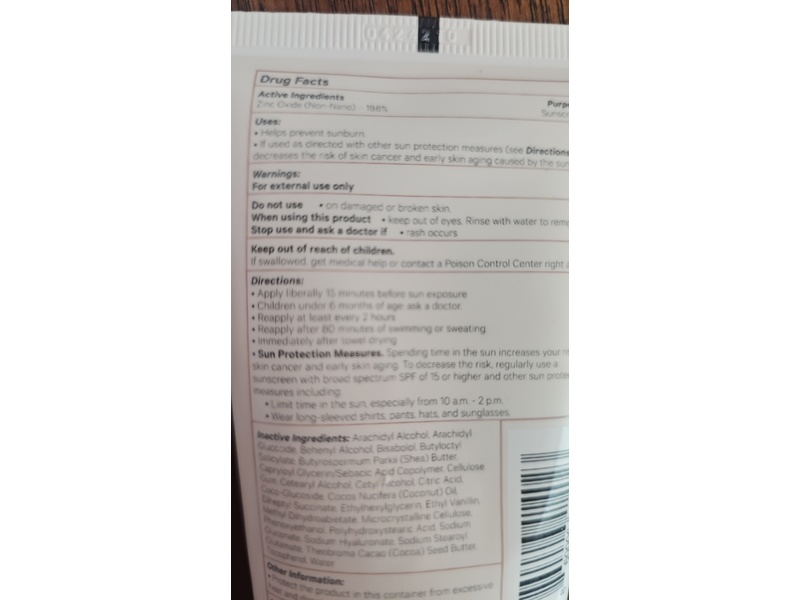 Project Reef Mineral Sunscreen, SPF 50, 3.4 fl oz/100 mL