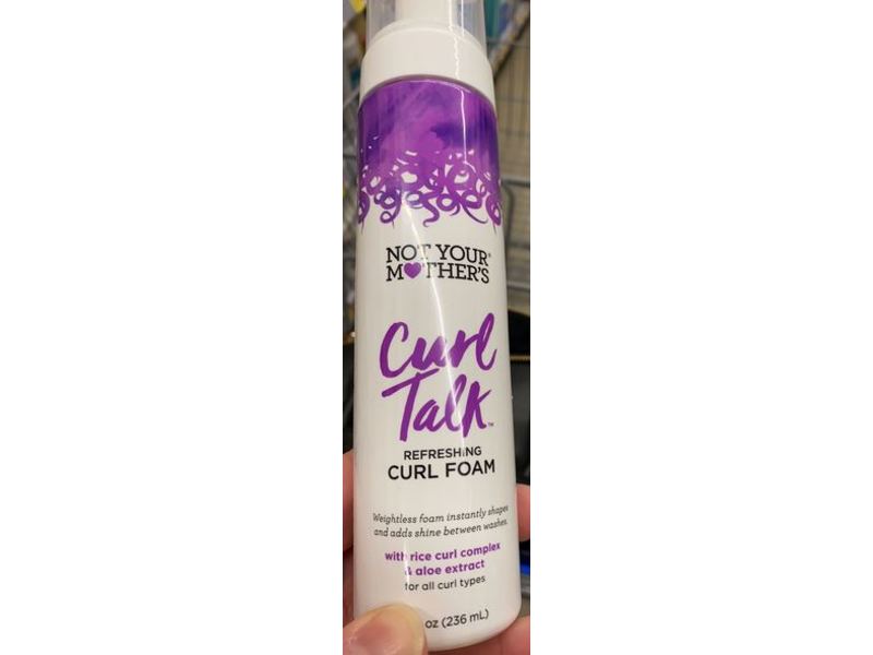 Not Your Mother's Curl Talk Refreshing Curl Foam, 8 fl oz/236 mL