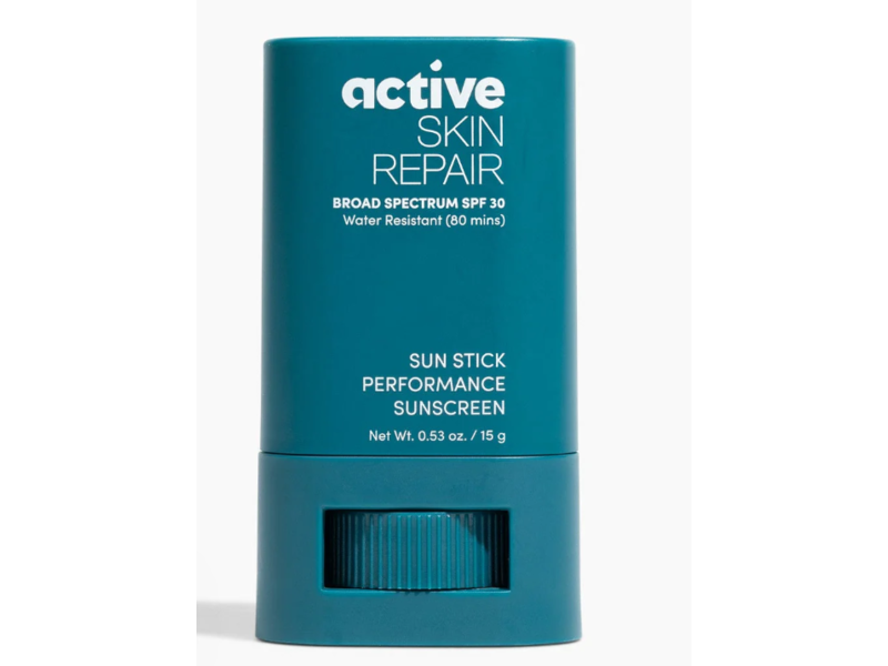 Active Skin Repair Water-Resistant Sun Stick Sunscreen, SPF 30, 0.53 oz/15 g