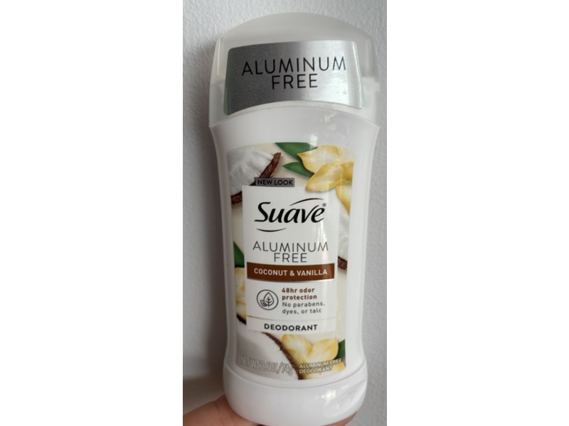 Suave Deodorant , Coconut & Vanilla, 2.6 oz/74 g