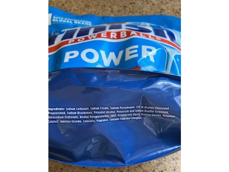 Finish Powerball Power Dishwasher Pods, 17.4 oz/494 g, 43 Count