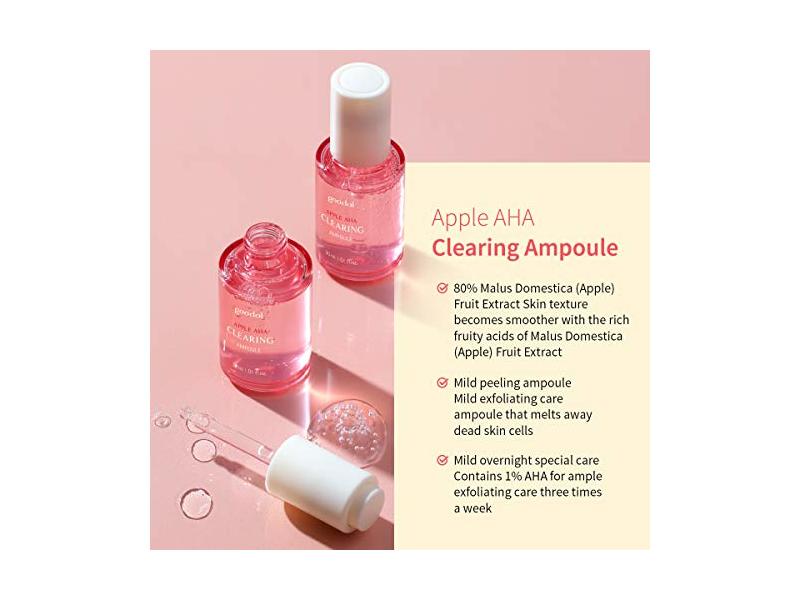 Goodal Apple AHA Clearing Ampoule for Sensitive Skin - Leave On Treatment (1.01 fl oz)