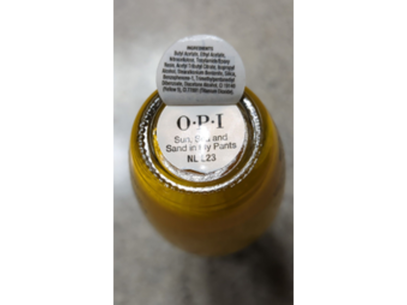 OPI Nail Lacquer, Sun, Sea, & Sand, 5 fl oz/15 mL
