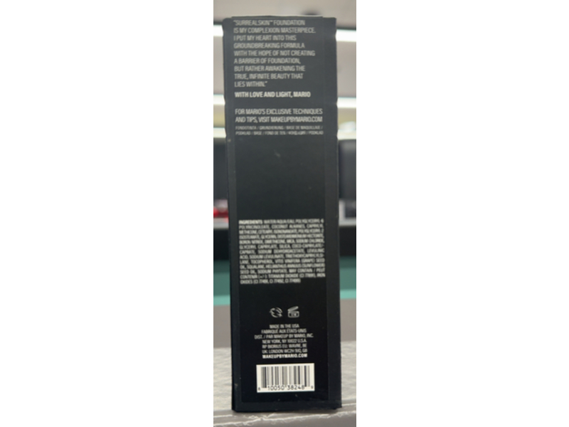 Makeup By Mario Surrealskin Foundation, 17 N, 1 oz/30 mL