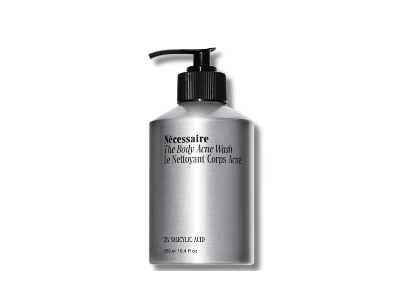 Necessaire The Body Acne Wash, Salicylic Acid 2%, 8.4 fl oz/250 mL