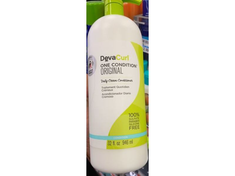 DevaCurl Daily Cream Conditioner, One Condition Original, 32 fl oz/946 mL