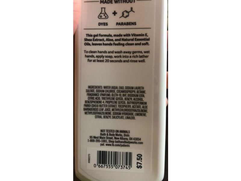 Bath & Body Works Gentle Gel Hand Soap, Fall Citrus Harvest, 8 fl oz/236 mL