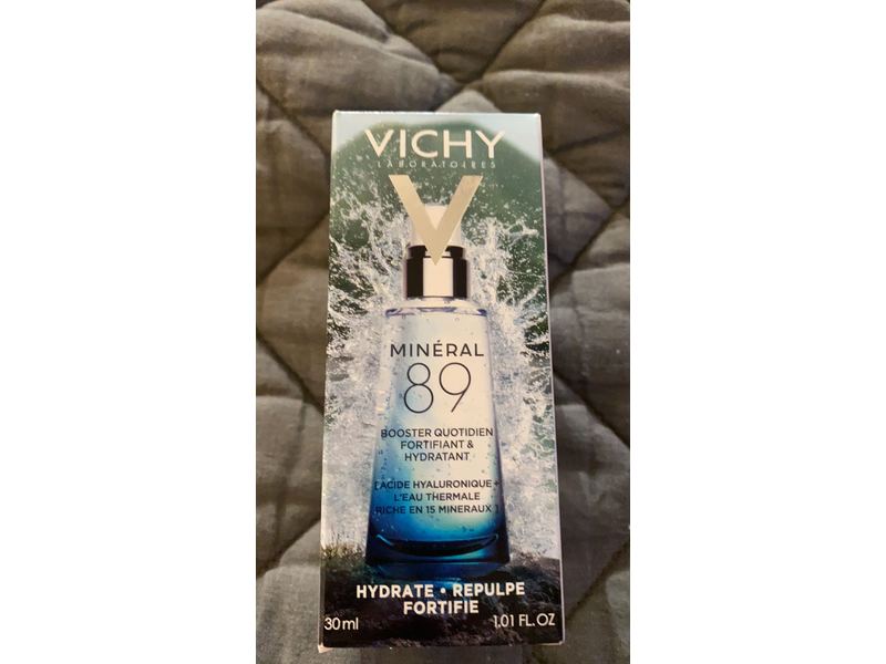 Vichy Laboratories Mineral 89 Fortifying & Hydrating Daily Skin Booster, 1.01 fl oz/30 mL