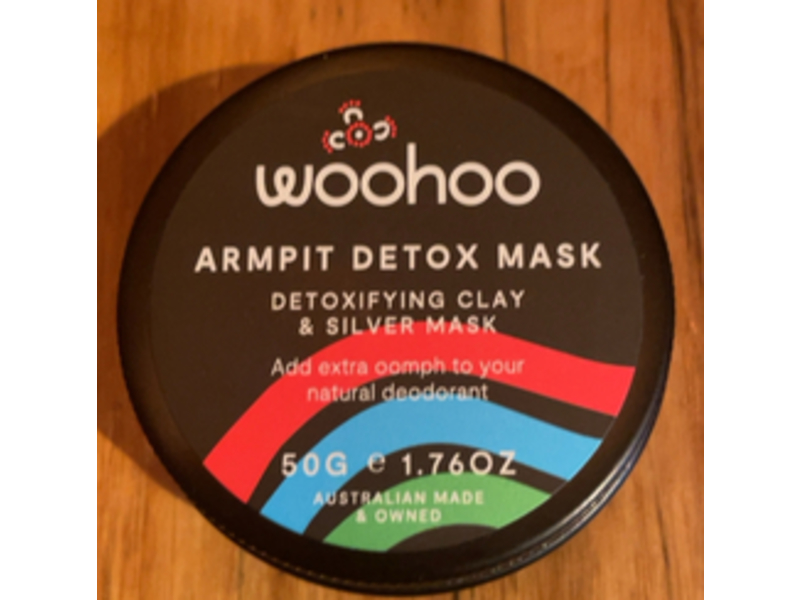 Woohoo Body Armpit Detox Mask, 1.76 oz/50 g