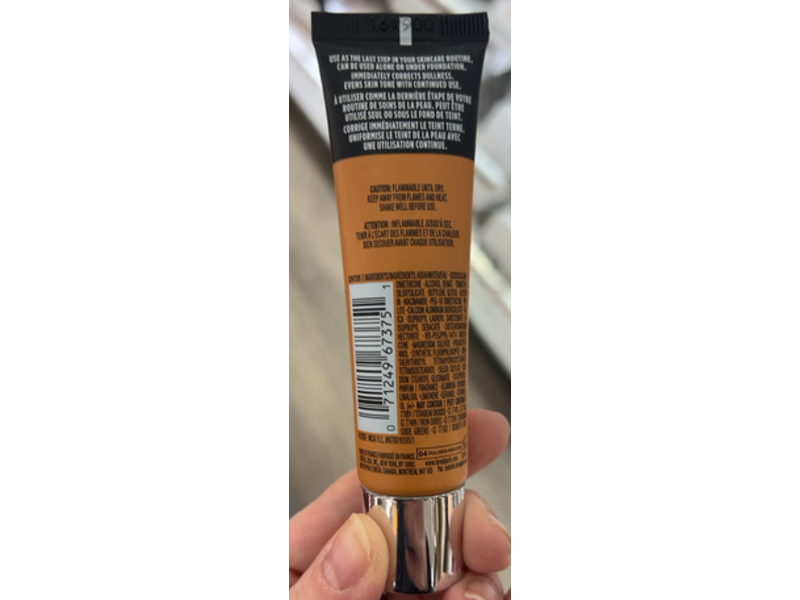 L'Oreal Paris Prime Lab Up to 24H Dullness Reducer Face Primer, Tan To Deep, 1 oz/30 mL