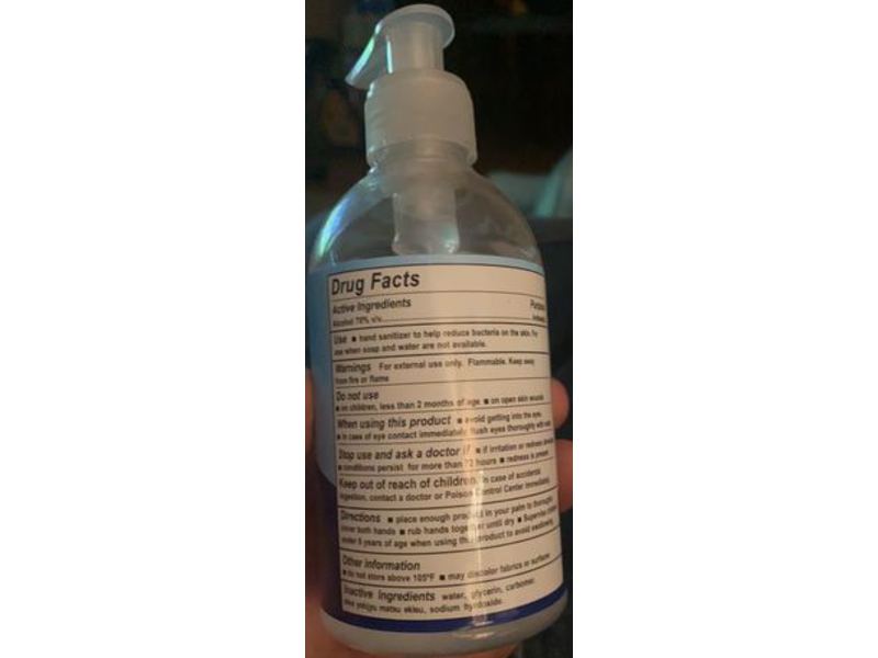 Sayfe Hand Sanitizer, 8.5 fl oz/250 mL
