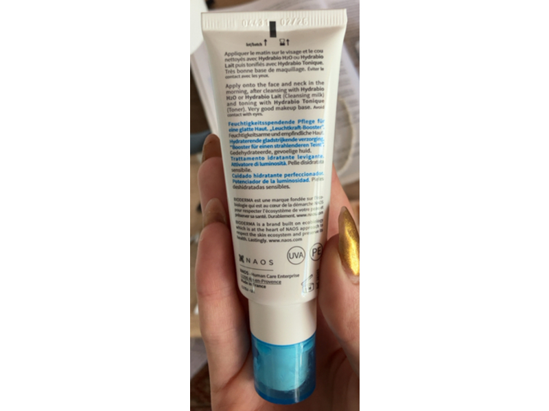 Bioderma Smoothing Moisturising Care Radiance Booster, SPF 30, 1.33 fl oz/40 mL