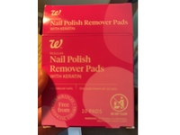 Walgreens Nail Polish Remover Pads, Keratin, 10 Count - thumbnail 2