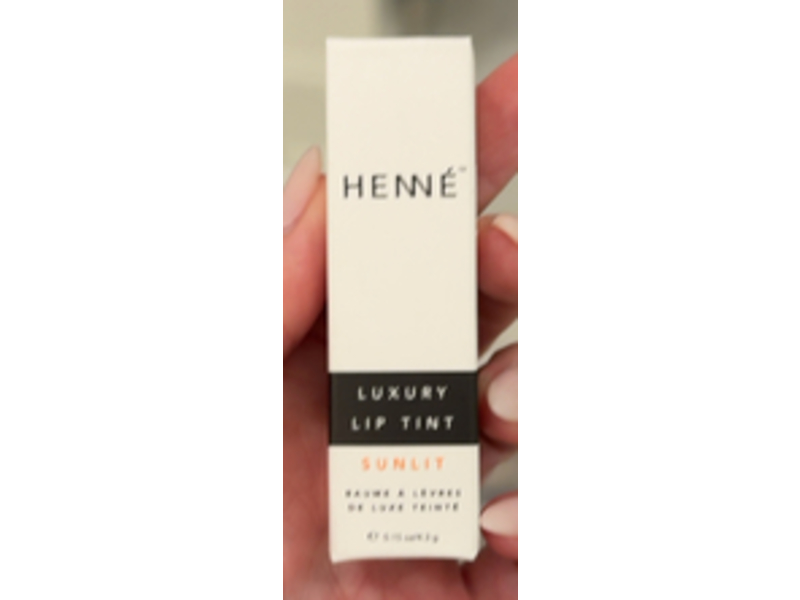 Henne Organics Luxury Lip Tint, Sunlit, 0.17 fl oz/5 mL