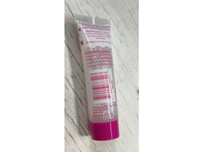 Piggy Paint Super Sparkly Glitter Gel, White, 0.42 fl oz/12 mL