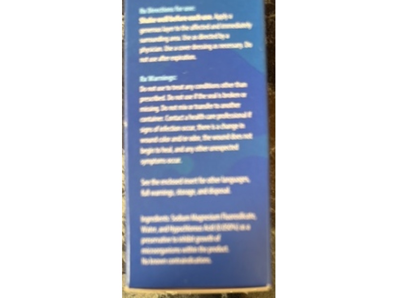 Vashe Gel Antibiotic Wound Gel, 4.0 fl oz/118 mL