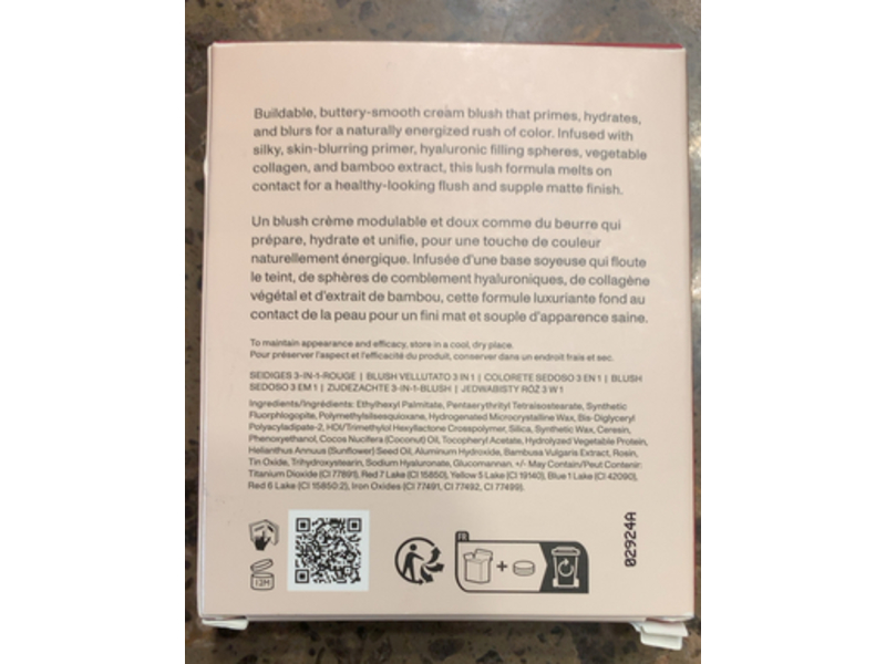 Morphe Huephoric Rush 3 In 1 Slik Blush, Hypnotized (rose terracotta), 0.28 oz/8 g