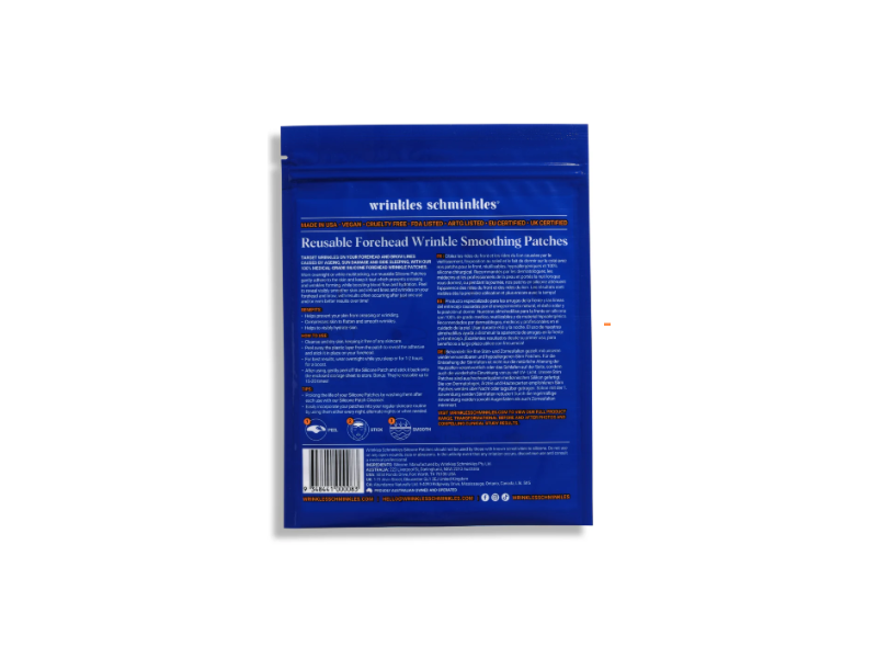 Wrinkles Schminkles Forehead Wrinkle Patches, 2 Count